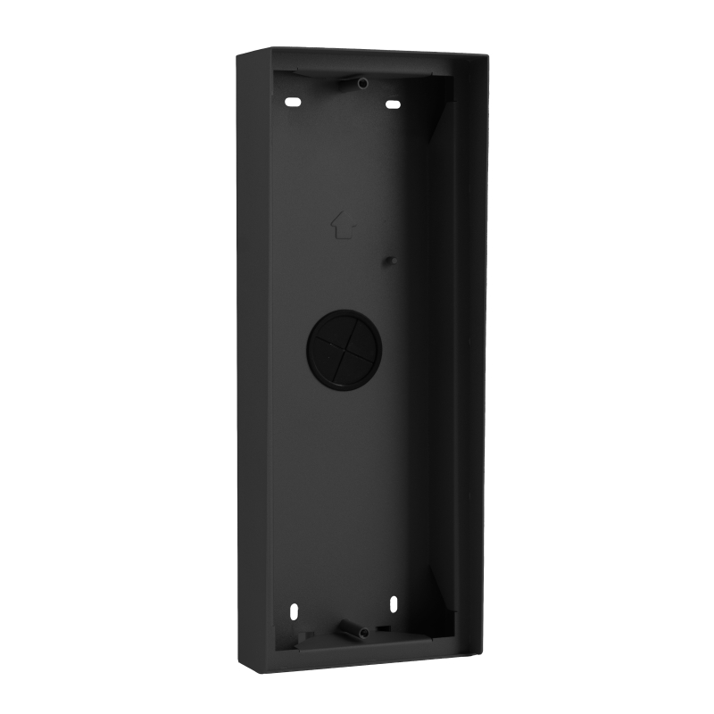 BALTER EVO Black Aufputzmontagehalterung / Regenschild für die EVO-SILVER Türstationen von 5 bis 8 Teilnehmer / Familien