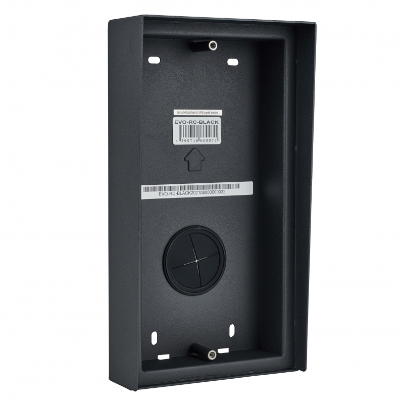BALTER EVO Black Aufputzmontagehalterung / Regenschild für die EVO-BLACK Türstationen