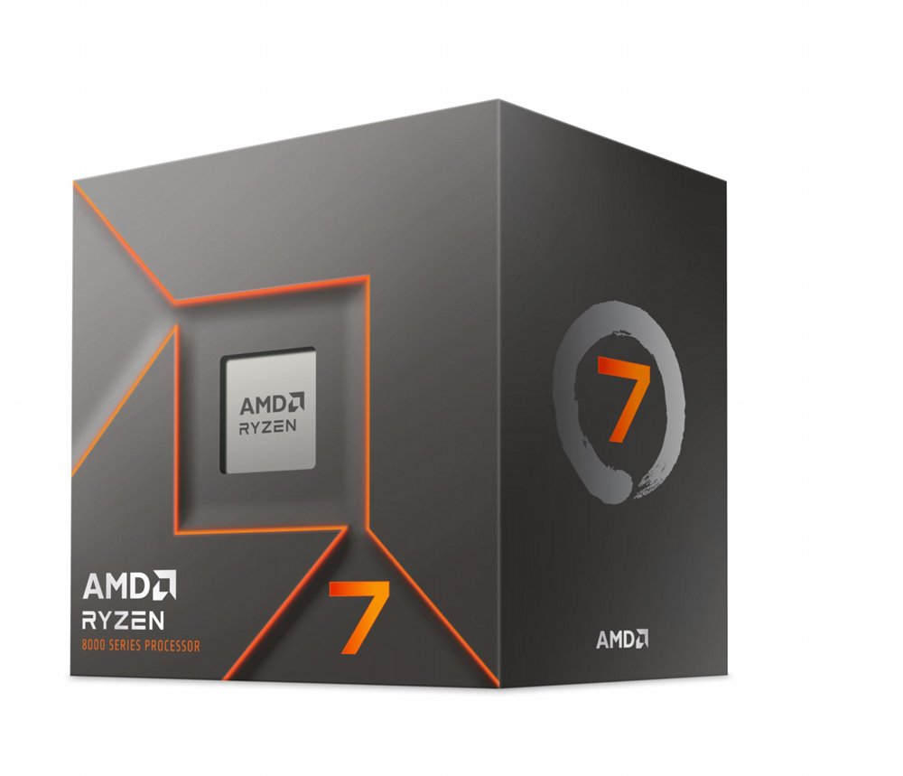AMD Ryzen 7 8700F | 8 Kerne | 4,1 GHz (5,0 GHz Turbo) | AM5 | Prozessor | CPU