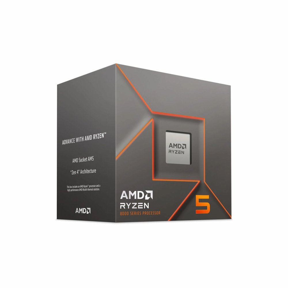 AMD Ryzen 5 8400F | 6 Kerne | 4,2 GHz (4,7 GHz Turbo) | AM5 | Prozessor | CPU