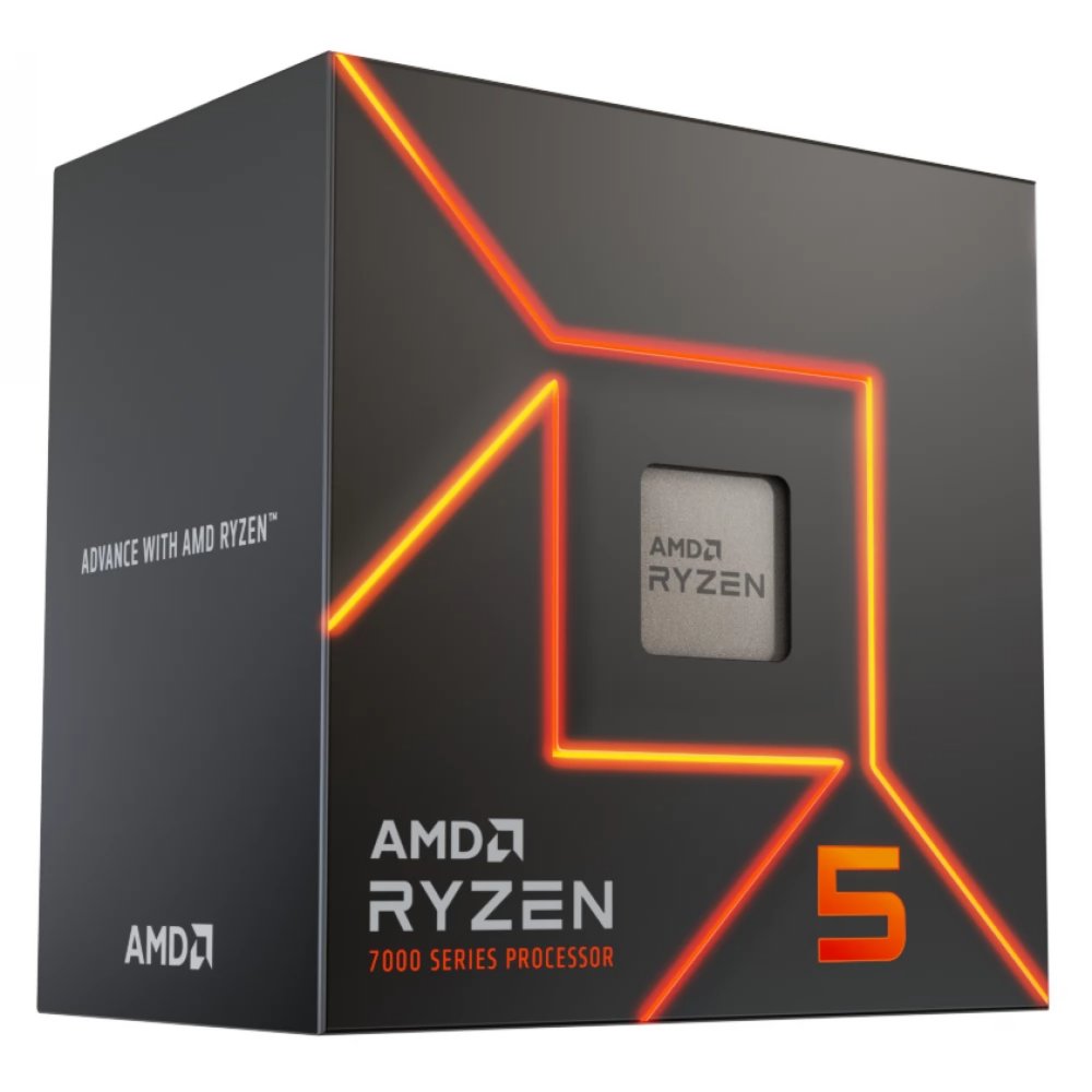 AMD Ryzen 5 7600X3D | 6 Kerne | 4,1 GHz (4,7 GHz Turbo) | AM5 | Prozessor | CPU