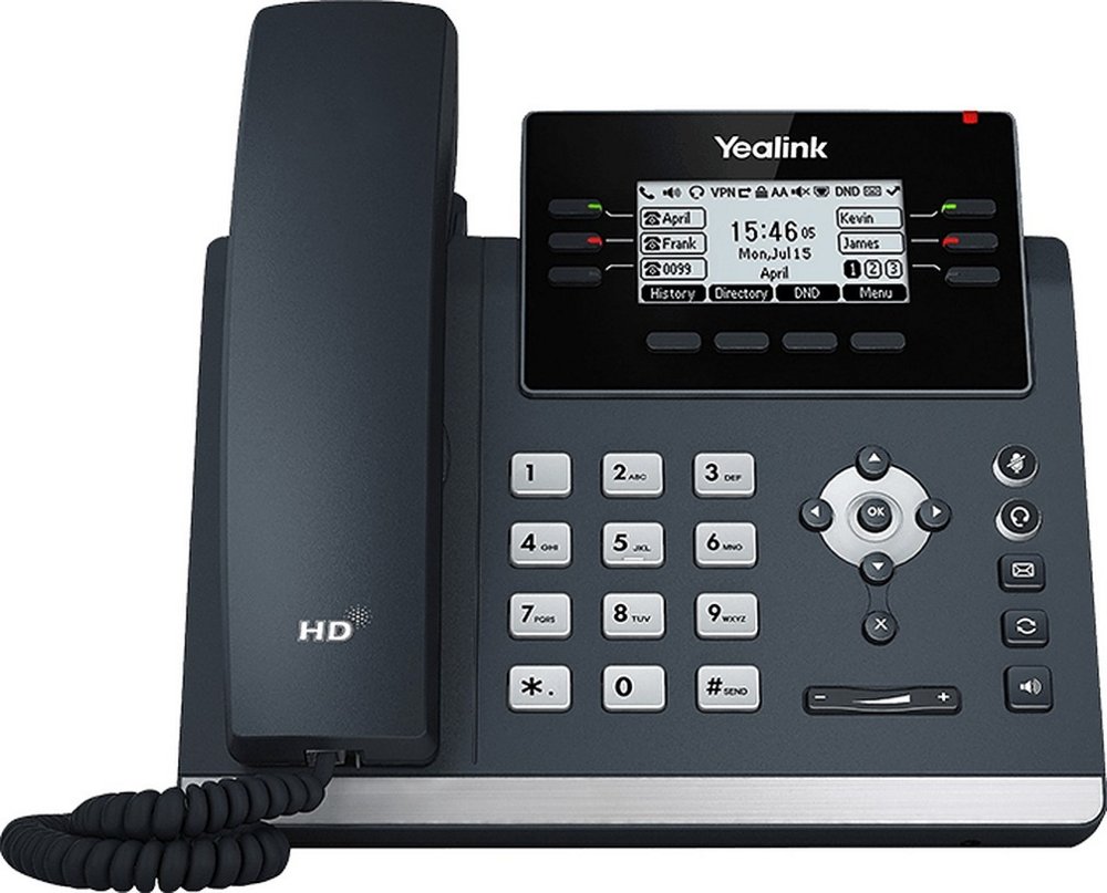 Yealink SIP T42U IP-Telefon Grau LCD WLAN