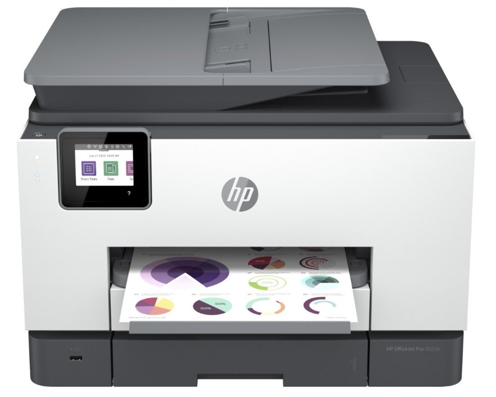 HP OfficeJet Pro 9022e | All-in-One Tintenstrahldrucker | 4800 x 1200 DPI | WLAN | Farbe
