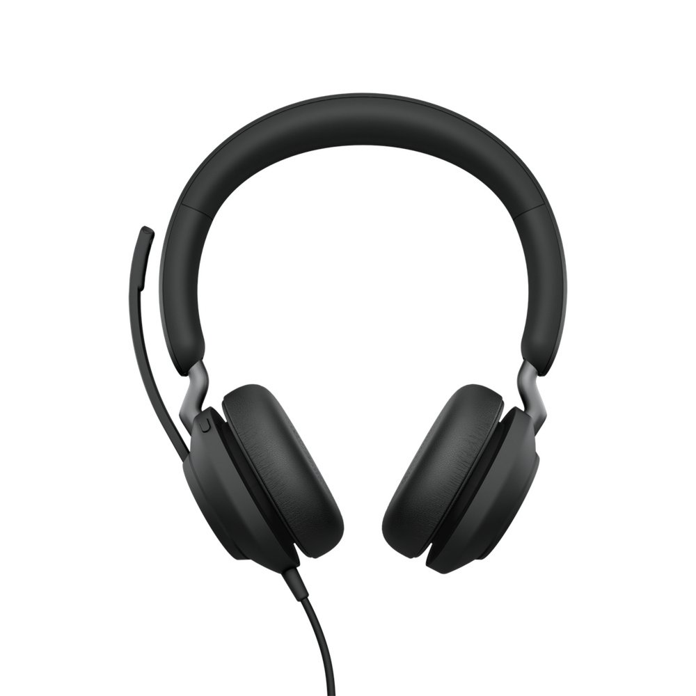 Jabra Evolve2 40SE | Kabelgebundenes On-Ear Headset | USB-A | Schwarz