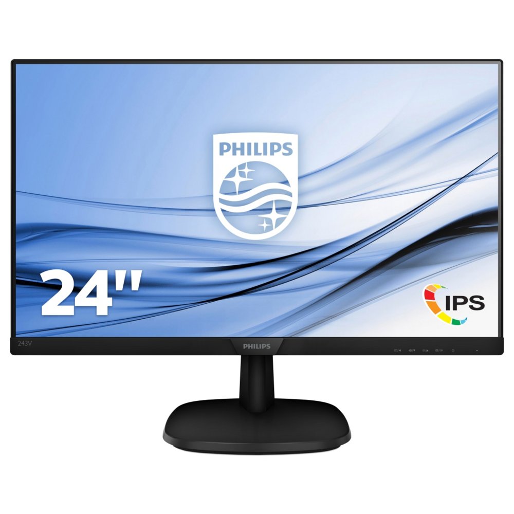 Mon Philips 23.8Inch / F-HD / IPS / DVI / HDMI / VGA / VESA
