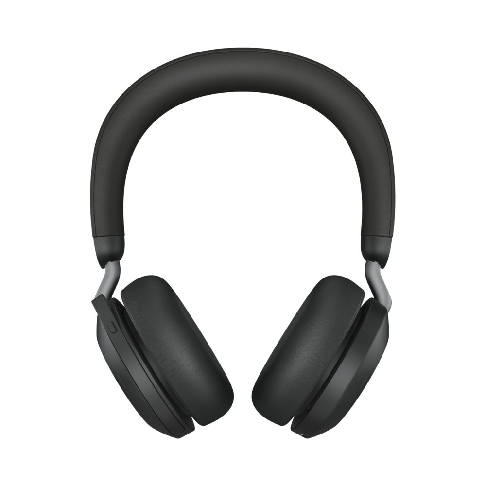 Jabra Evolve2 75 | Kabelloses On-Ear Headset | ANC | RF | USB-A | Schwarz