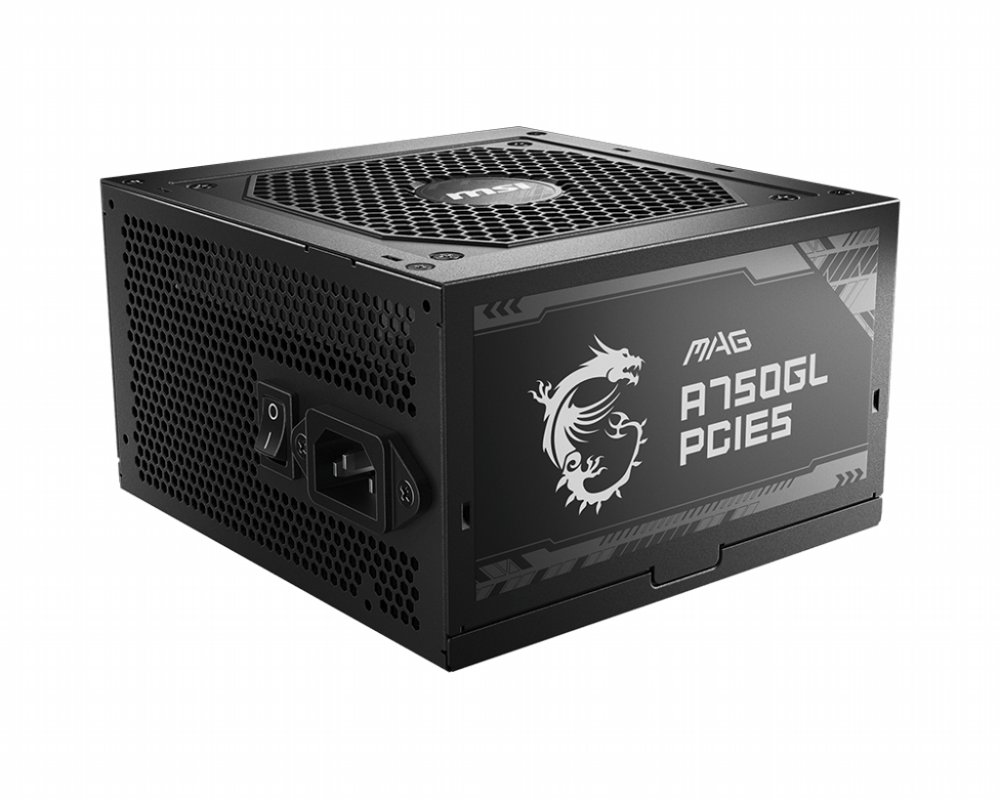 MSI MAG A750GL PCIE5 | 750 Watt Gold ATX 3.0 PSU | Modular | Netzteil | Stromversorgung