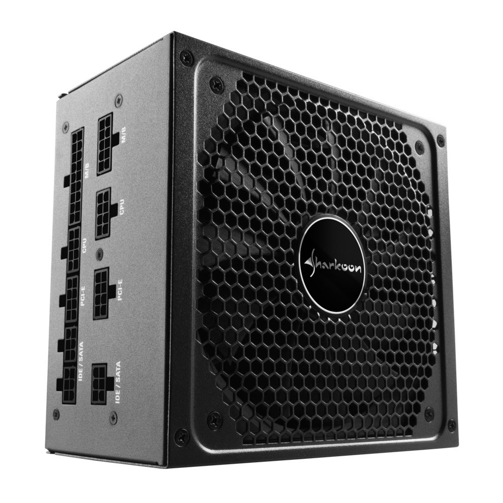 Sharkoon SilentStorm Cool Zero | 850 Watt Gold ATX PSU | Modular | Netzteil | Stromversorgung