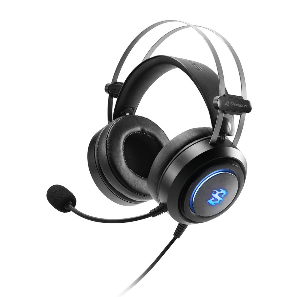 Sharkoon Skiller SGH30 | Kabelgebundenes Over-Ear Gaming-Headset | USB-A | Schwarz