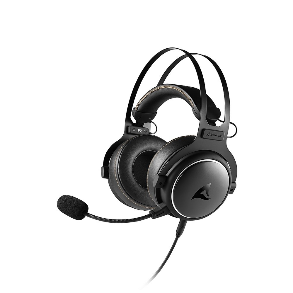 Sharkoon Skiller SGH50 | Over-Ear Gaming-Headset mit 3,5mm Anschluss | Schwarz