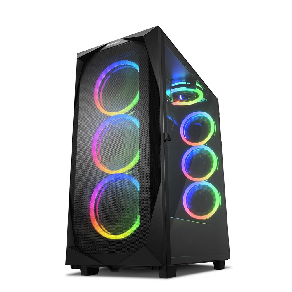 Sharkoon REV300 RGB | Tower Gehäuse | Schwarz
