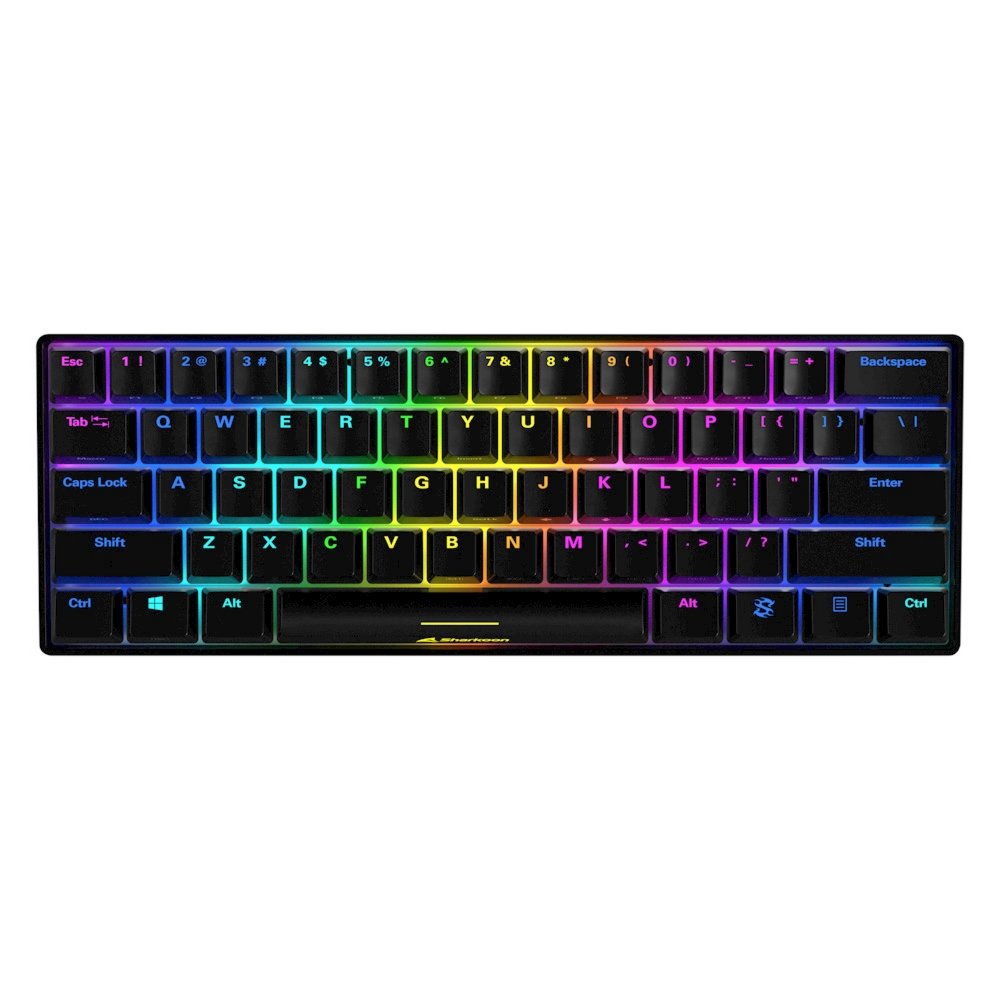 Sharkoon Skiller SGK50 RGB | Kabelgebundene Gaming-Tastatur | QWERTY US
