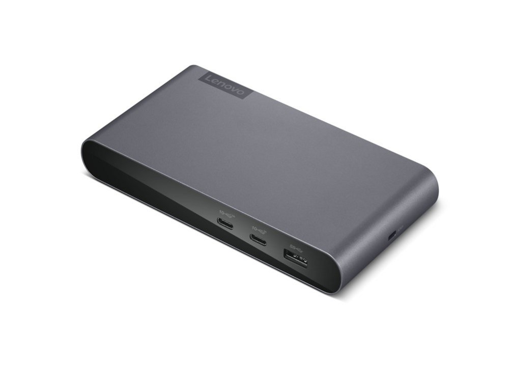 Lenovo 40B30090EU | Dockingstation & Port-Replikator | USB-C 3.2 Gen 2 | Grau