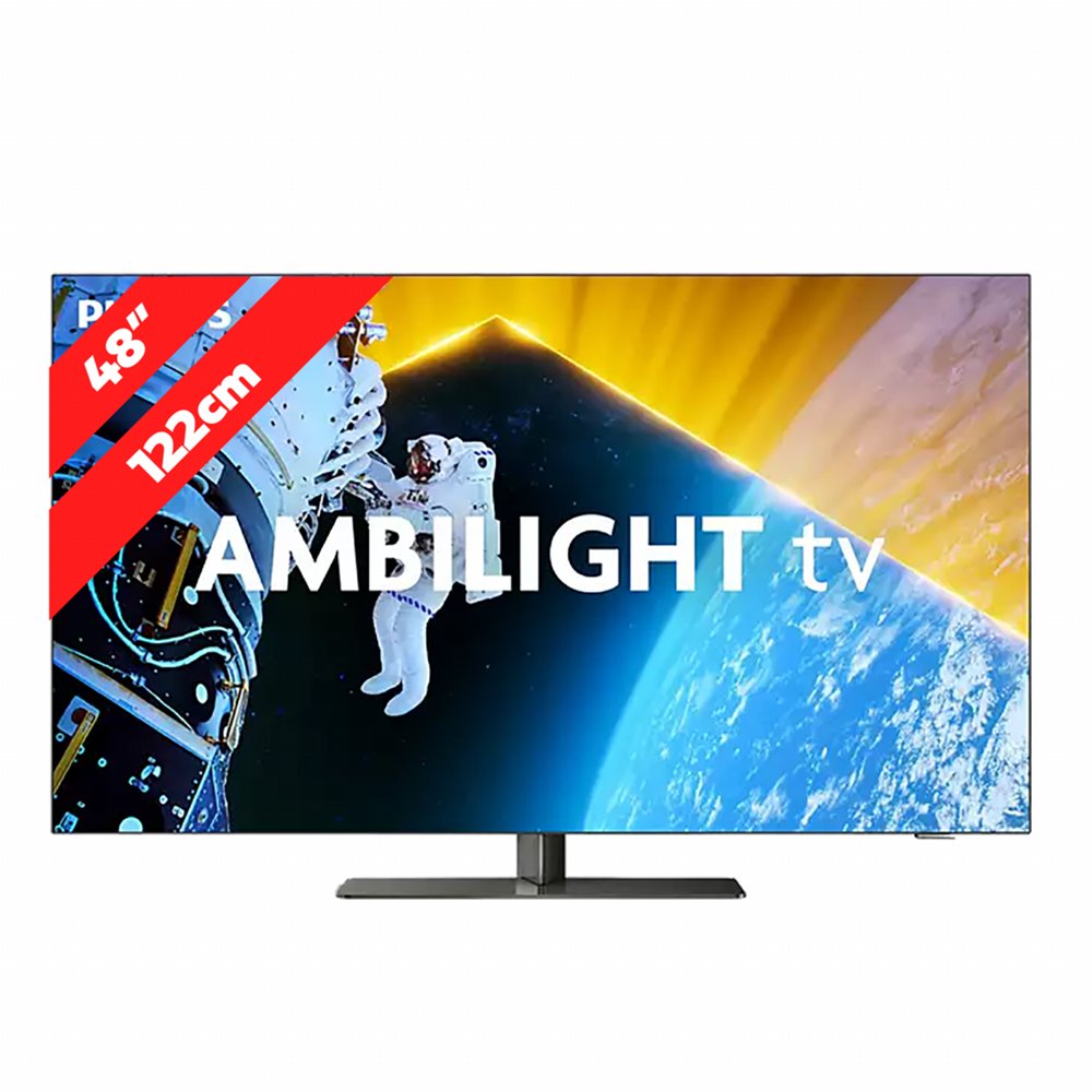 Philips 48OLED849/12 | 48" Ultra HD 4K | OLED Smart TV | WLAN | Dolby Vision | Google TV | 120Hz