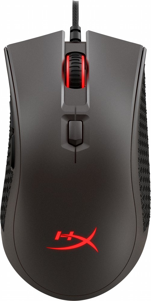 HyperX Pulsefire | Kabelgebundene Gaming-Maus | Rechtshänder | USB-A | 16.000 DPI | Schwarz