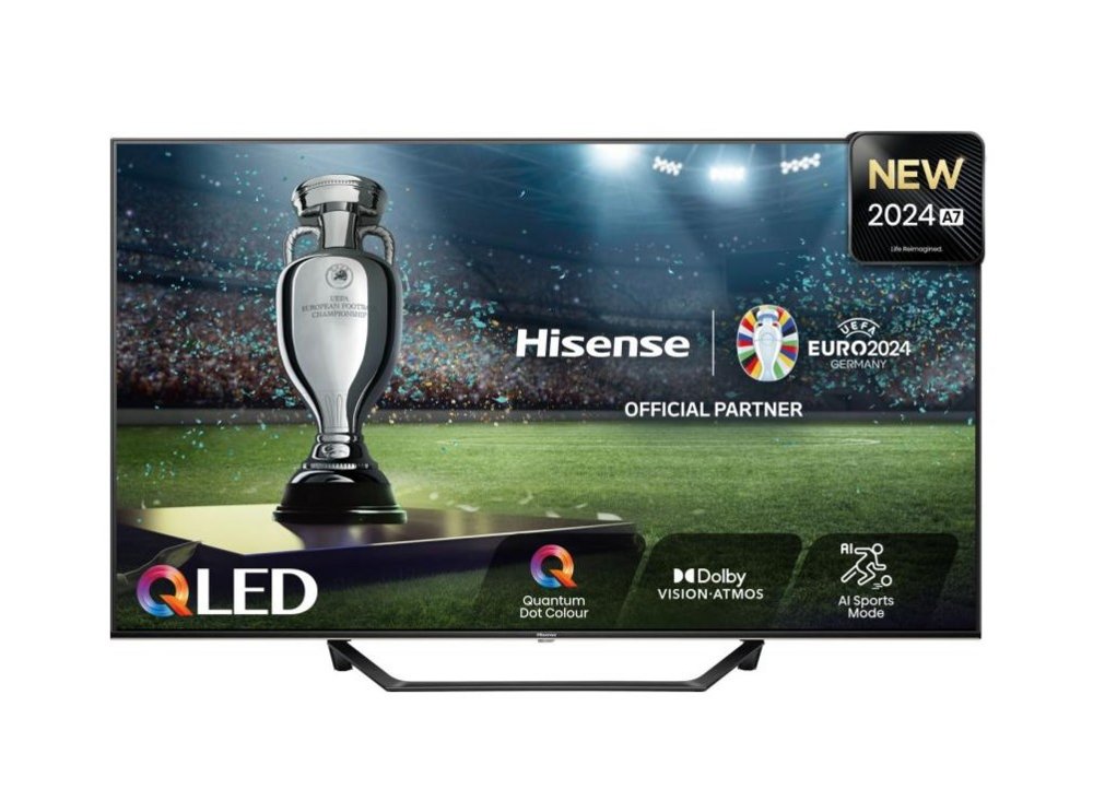 Hisense 55A79NQ | 55" Ultra HD 4K | QLED Smart TV | WLAN | VIDAA | Lokales Dimmen | Dolby Vision | 50Hz