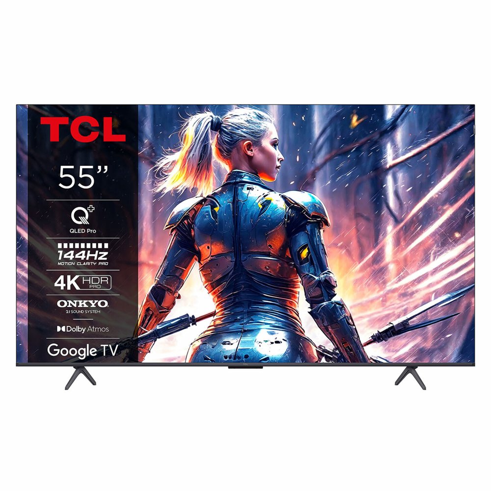 TCL 55C71B | 55'' Ultra HD 4K | QLED Smart TV | Wifi | Google TV | Dolby Vision | 120Hz