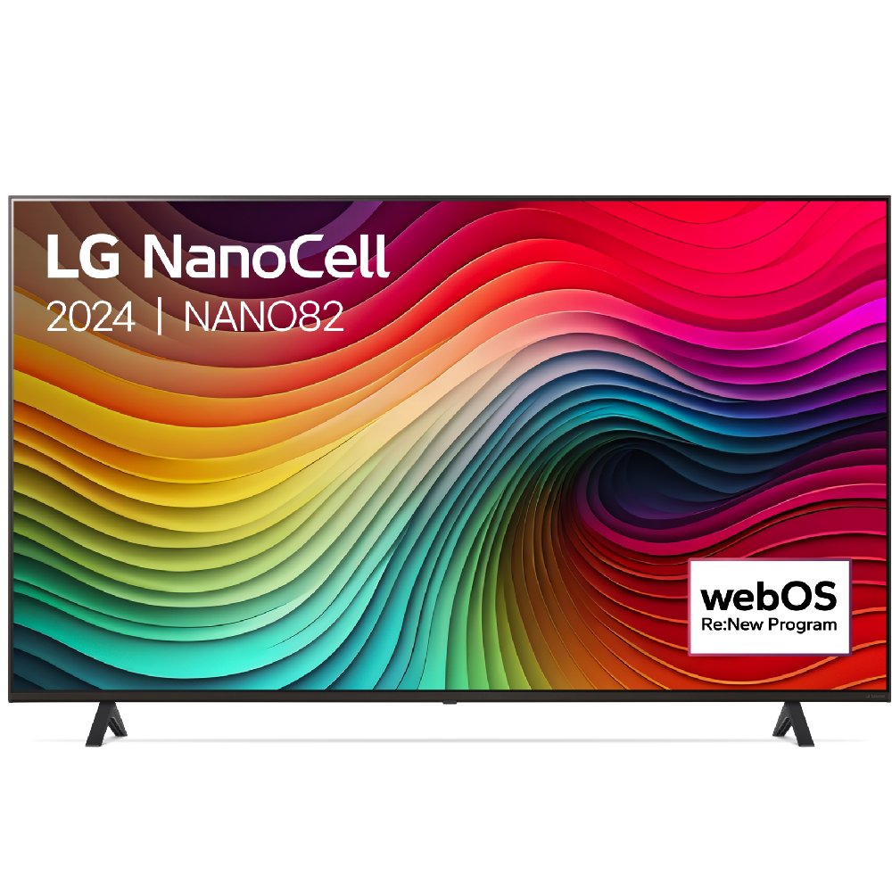 LG NanoCell 55NANO82T6B | 55" 4K Ultra HD NanoCell Smart TV | WebOS | HDR10 | 60Hz