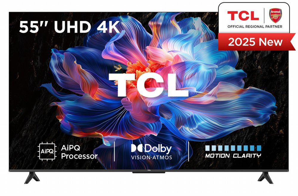 TCL 55V6C | 55" 4K Ultra HD DLED Smart-TV | Google TV | Dolby Vision | 60 Hz (2025)