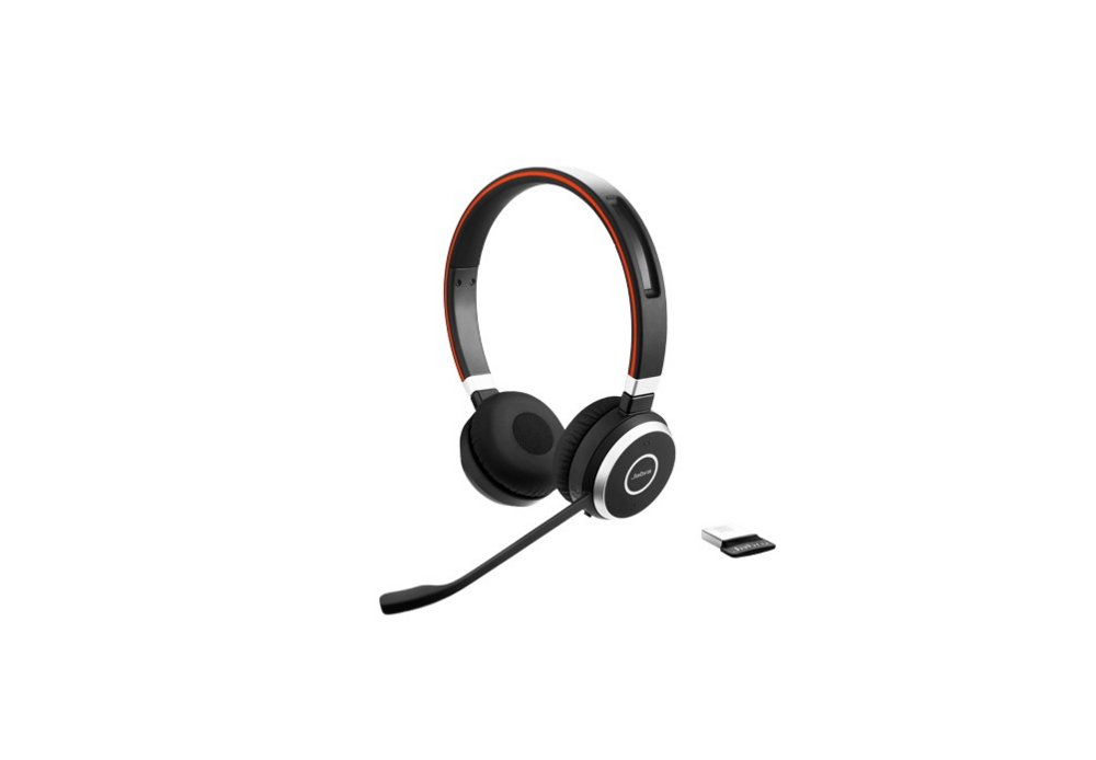 Jabra Evolve 65 | Kabelloses On-Ear Headset | Bluetooth | Schwarz