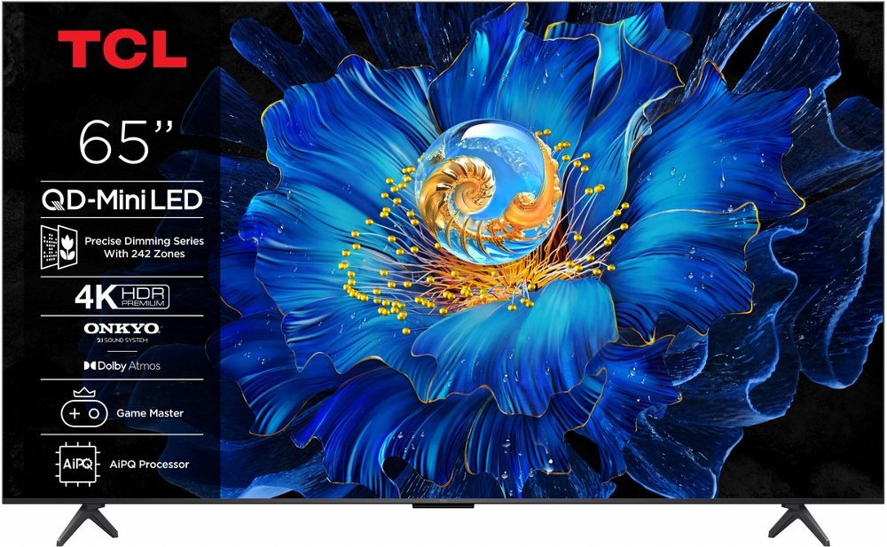 TCL 65C61KS | 65" 4K Ultra HD QD-MiniLED Smart TV | 120Hz | Google TV + Wifi | Dolby Vision & HDR10+ | HDMI 2.1 (2025)