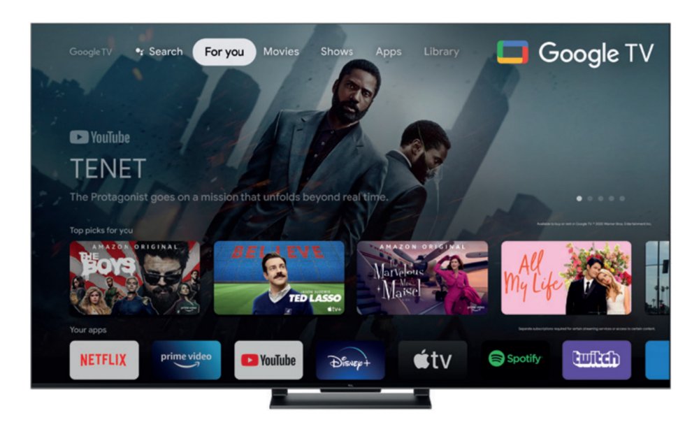 TCL C74 | 65" Ultra HD 4K | QLED Smart-TV | WLAN | Google TV | Local Dimming | Dolby Vision | 144 Hz