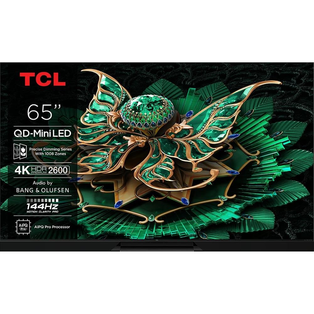 TCL 65C79K (2025) | 65" Ultra HD 4K | QD-Mini-LED Smart-TV | WLAN | Google TV | Dolby Vision | 120 Hz