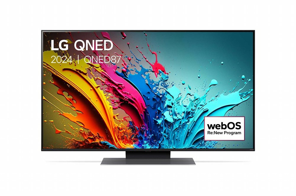 LG 65QNED87T6B 65" | Ultra HD 4K QNED Smart TV | WebOS + Wi-Fi | Local Dimming für Tiefe Schwarztöne | 100Hz