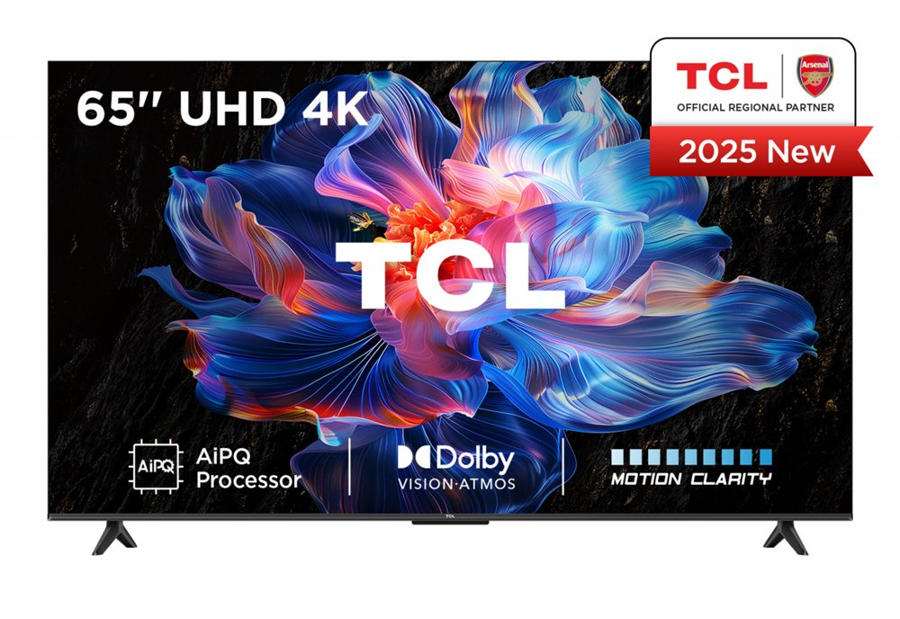 TCL 65V6C | 65" 4K Ultra HD DLED Smart-TV | Google TV | Dolby Vision | 60 Hz (2025)