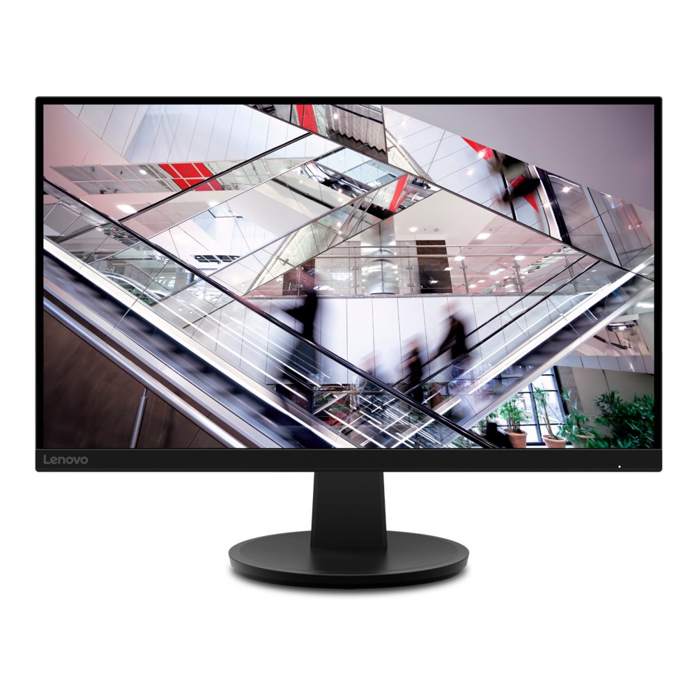 Lenovo N27q 27" | 2560 x 1440 QHD | 100 Hz | IPS | 99 % sRGB | DisplayPort | HDMI | Schwarz
