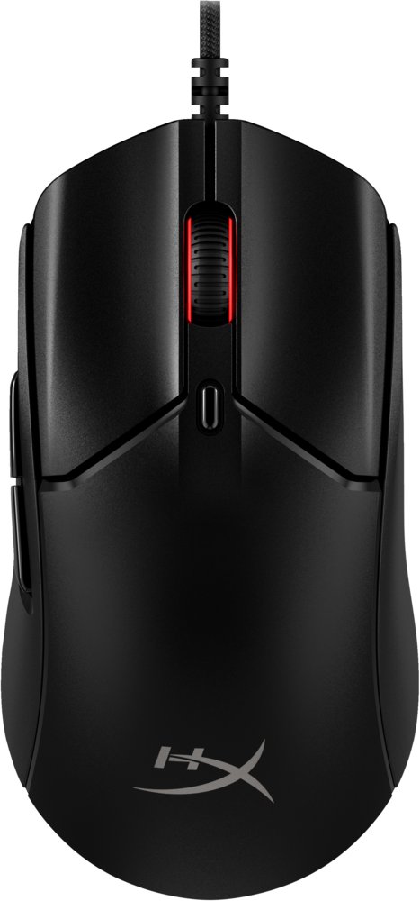 HyperX Pulsefire Haste 2 | Kabelgebundene Gaming-Maus | Rechtshänder | USB-A | 26.000 DPI | Schwarz