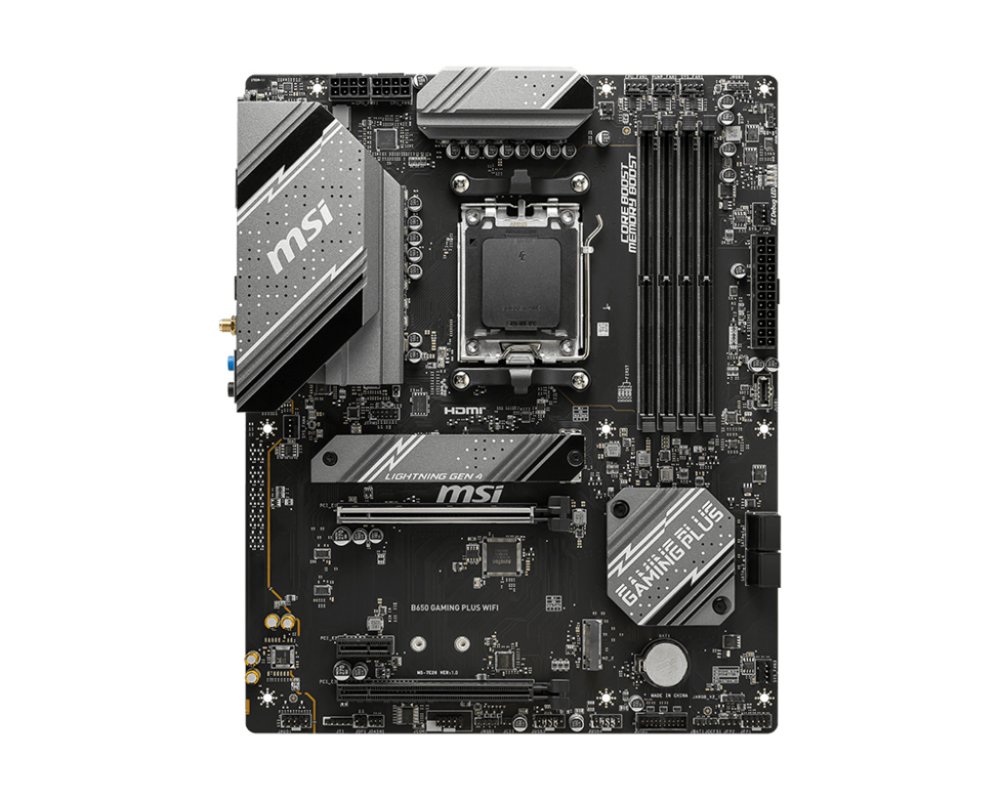 MSI B650 GAMING PLUS WIFI | Sockel AM5 | AMD B650 | 4xDDR5 | ATX | Mainboard