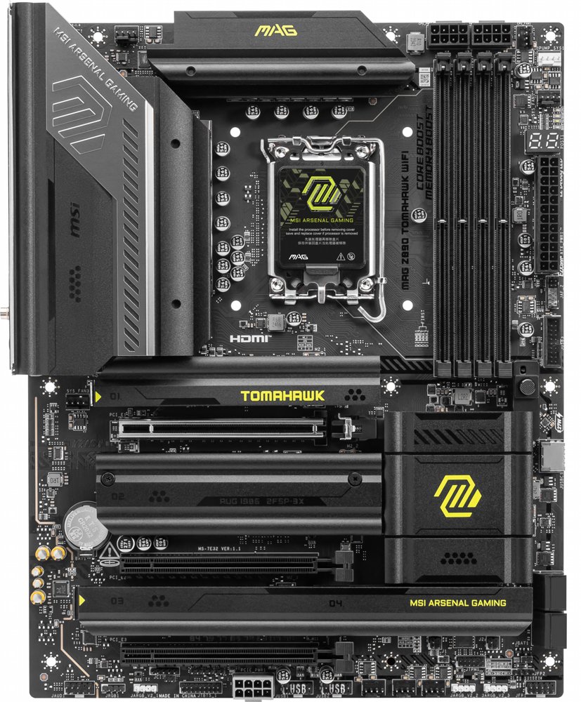 MSI MAG Z890 TOMAHAWK WIFI | Sockel LGA 1851 | Intel Z890 | 4xDDR5 | ATX | Mainboard