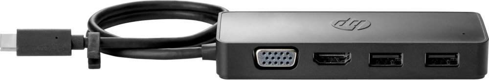 HP 7PJ38AA | Travel Hub G2 | USB-C | Schwarz