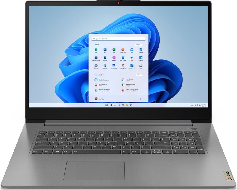 Lenovo IdeaPad 3 17IAU7 | 17.3'' Full HD IPS | Intel Core i5-1235U | 16GB | 512GB | W11 Professional | QWERTY