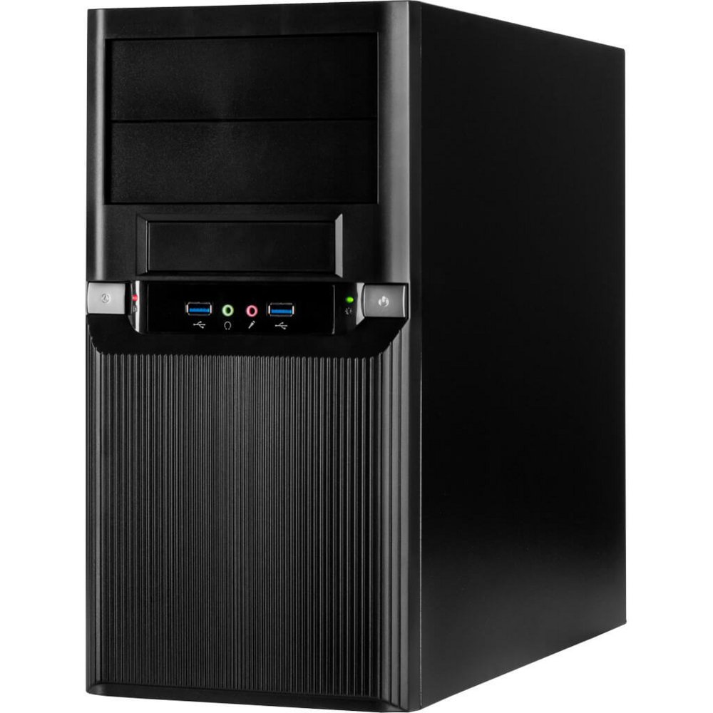 Inter-Tech TM-515 | Micro Tower Gehäuse | Schwarz
