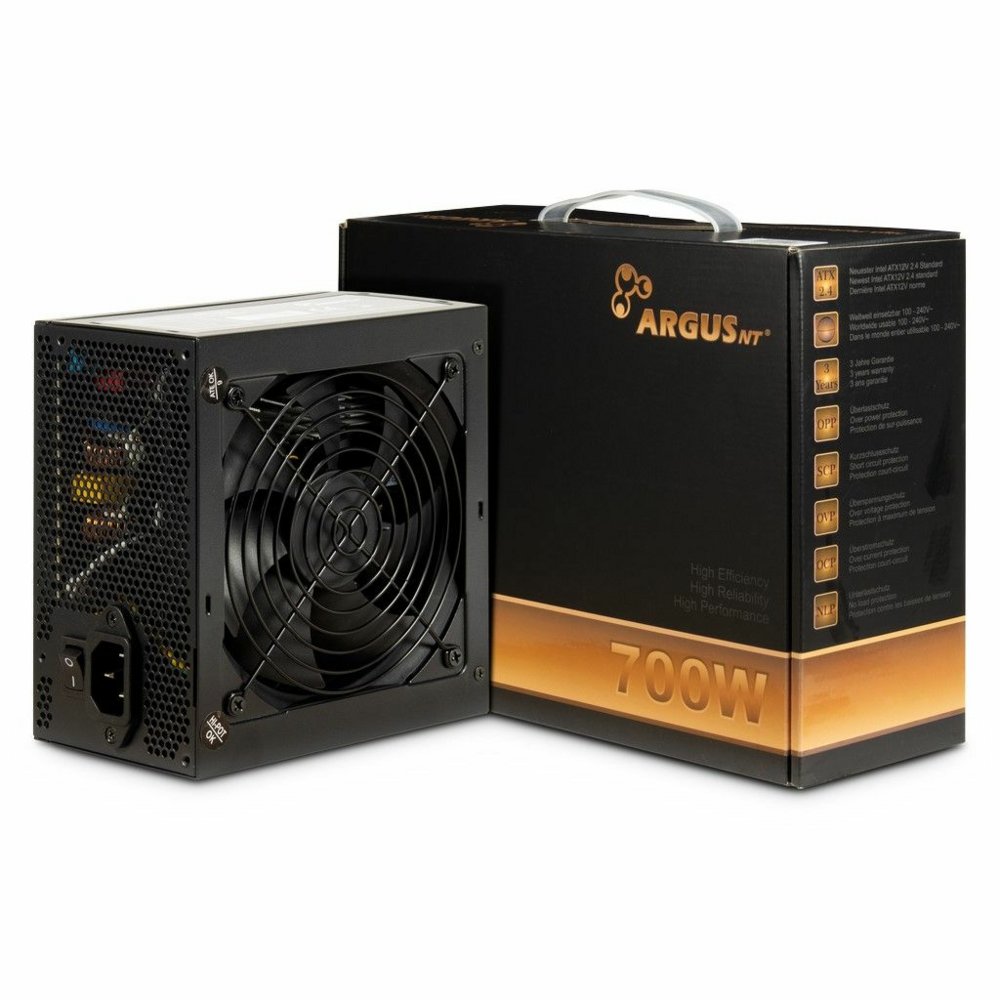 Inter-Tech ArgusNT BPS-700 | 700 Watt Bronze ATX PSU | Netzteil | Stromversorgung