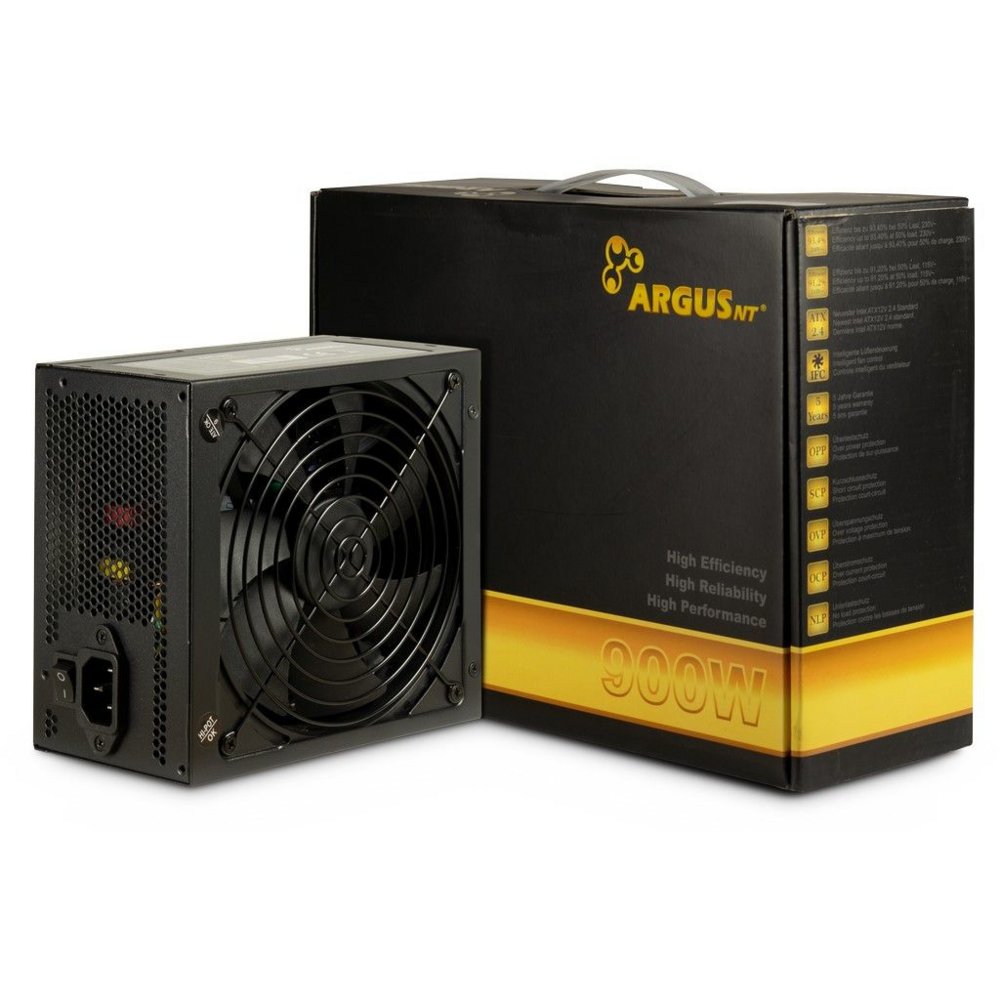 Inter-Tech GPS-900 | 900 Watt Gold ATX PSU | Netzteil | Stromversorgung