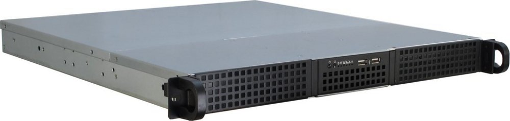 Inter-Tech IPC 1U-10248 | Server-Rack-Gehäuse | Schwarz