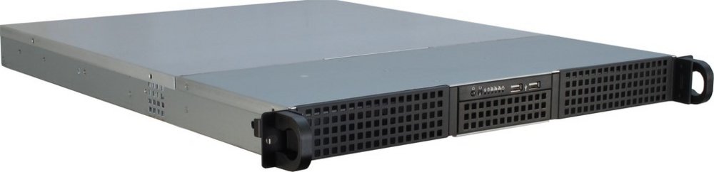 Inter-Tech IPC 1U-10265 | Server-Rack-Gehäuse | Schwarz | ATX