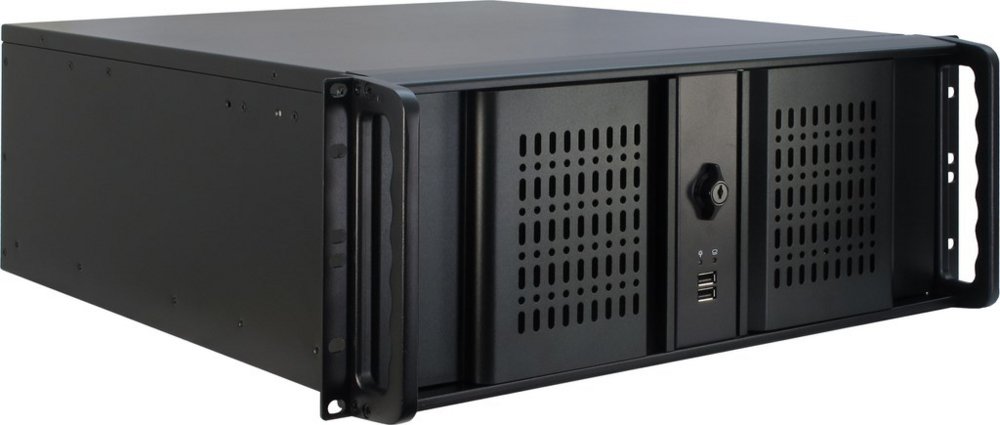Inter-Tech IPC 4U-4098-S | Serverschrankgehäuse | Schwarz