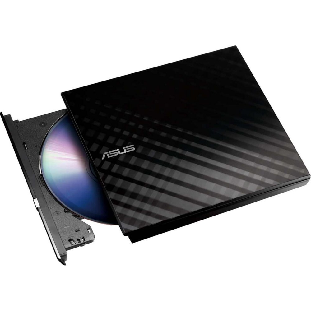 ASUS SDRW-08D2S-U Lite | Externer DVD±RW-Brenner | USB 2.0 | 8x DVD-Schreibgeschwindigkeit