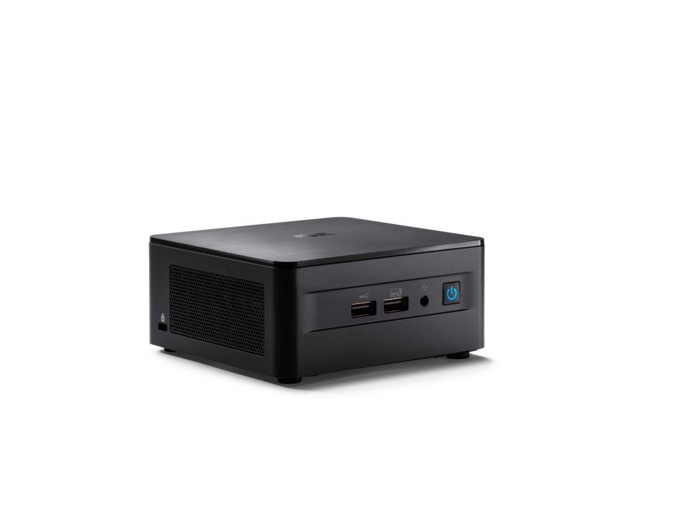 ASUS NUC 12 Pro Barebone Desktop-PC | Intel Core i3-1220P | Ohne DDR4-Speicher, Laufwerk und Betriebssystem