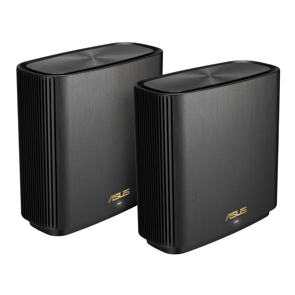ASUS ZenWiFi XT9 (2-Pack) | Tri-Band WiFi 6 Mesh-Router | Gigabit-Ethernet | AX7800 | Schwarz