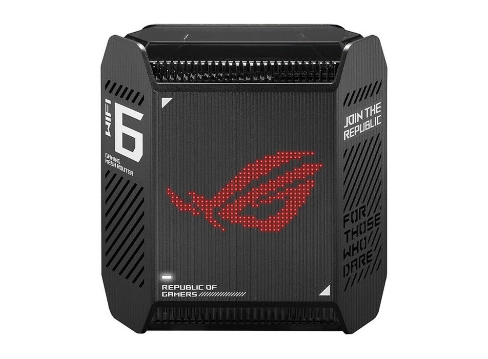 ASUS ROG Rapture GT6 (1-Pack) | Tri-Band WiFi 6 Mesh-Router | Gigabit-Ethernet | AX10000