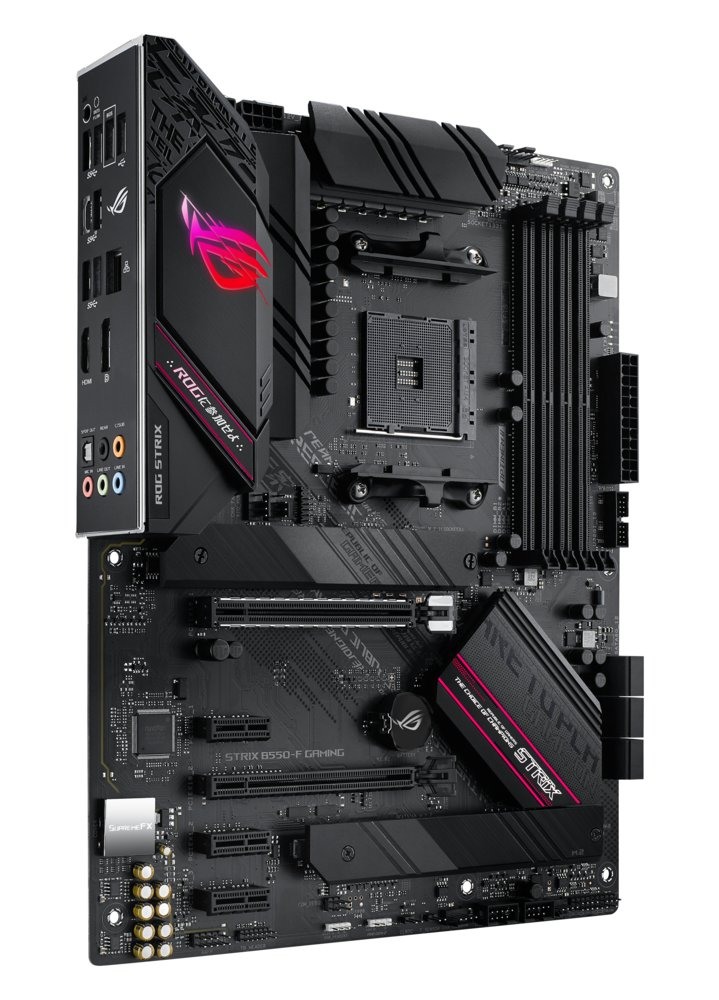 ASUS ROG STRIX B550-F GAMING | Sockel AM4 | AMD B550 | 4× DDR4 | ATX | Mainboard
