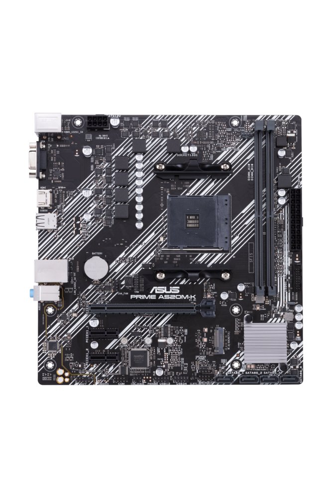 ASUS PRIME A520M-K | Sockel AM4 | AMD A520 | 2× DDR4 | Micro-ATX | Mainboard