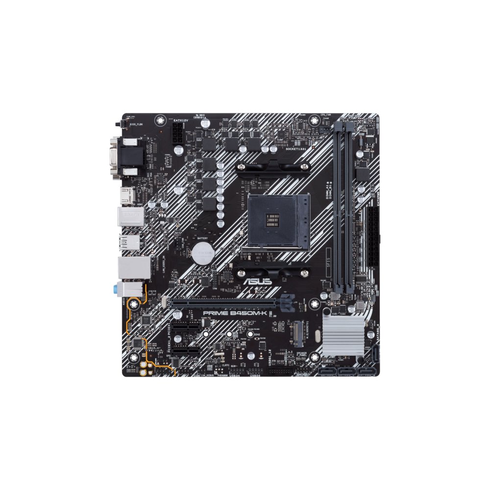 ASUS PRIME B450M-K II | Sockel AM4 | AMD B450 | 2× DDR4 | Micro-ATX | Mainboard