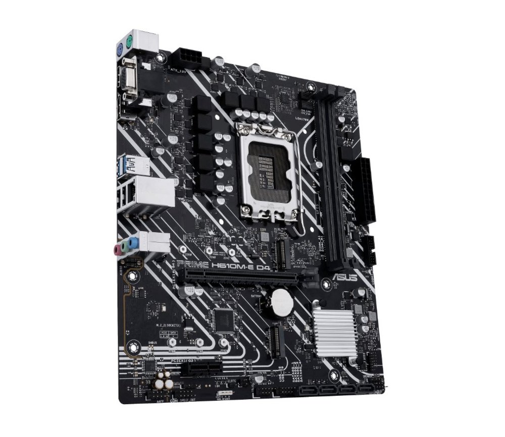 ASUS PRIME H610M-E D4-CSM | Sockel LGA 1700 | Intel H610 | 2xDDR4 | Micro-ATX | Mainboard