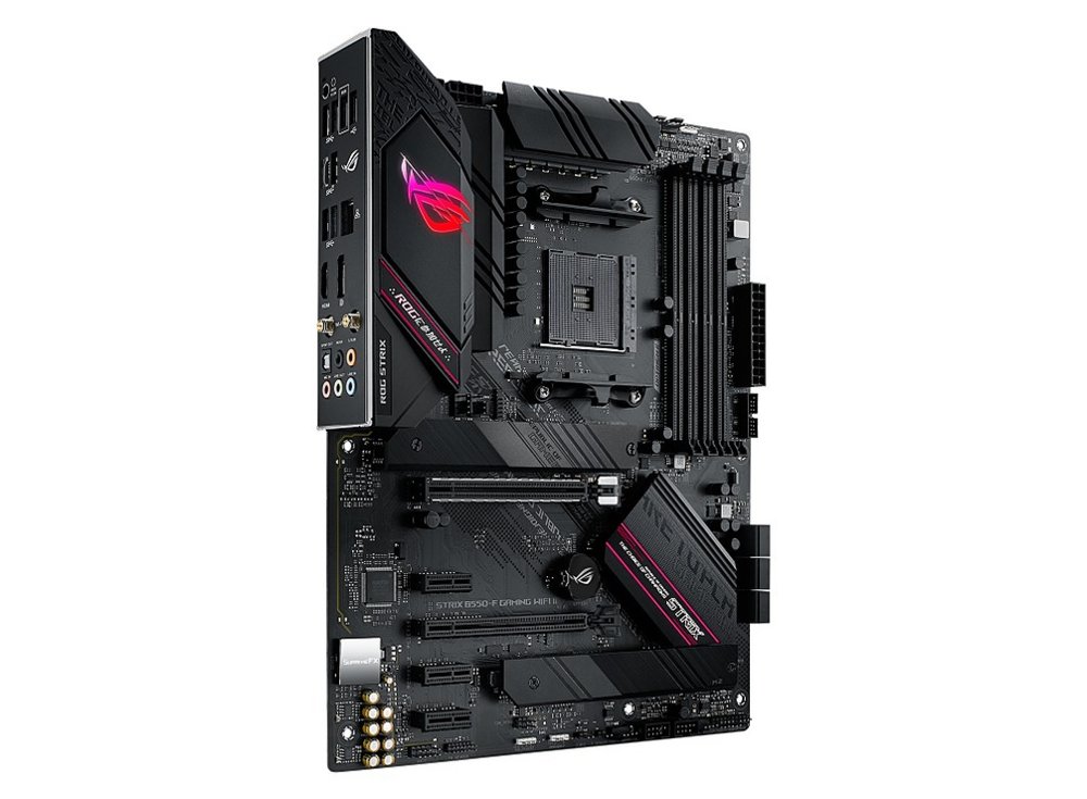 ASUS ROG STRIX B550-F GAMING WIFI II | Sockel AM4 | AMD B550 | 4× DDR4 | ATX | Mainboard